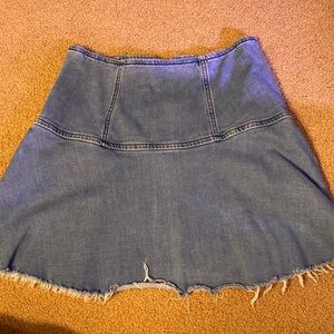 We the free, jean skirt